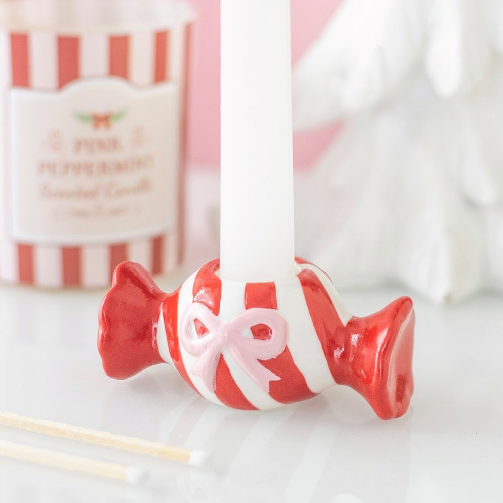 Something Different - Christmas Candy Taper Kerzenhalter - Mehrfarben